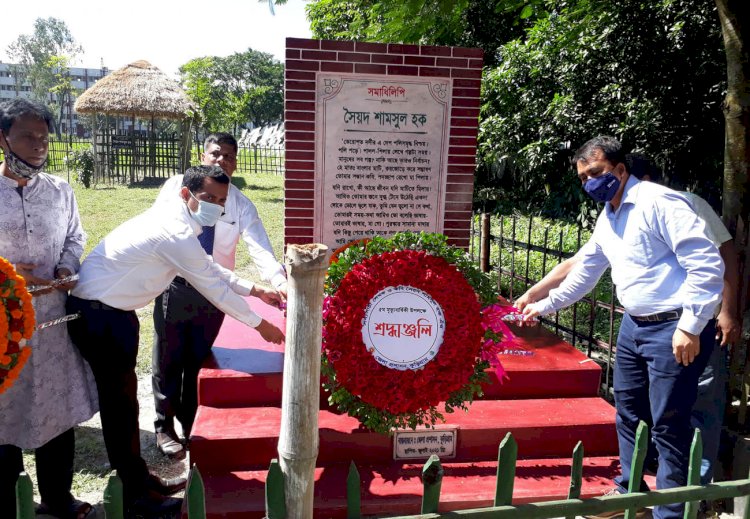 সৈয়দ শামসুল হক স্মৃতি কমপ্লেক্স সংস্কৃতি মন্ত্রণালয়ে ফাইলবন্দি